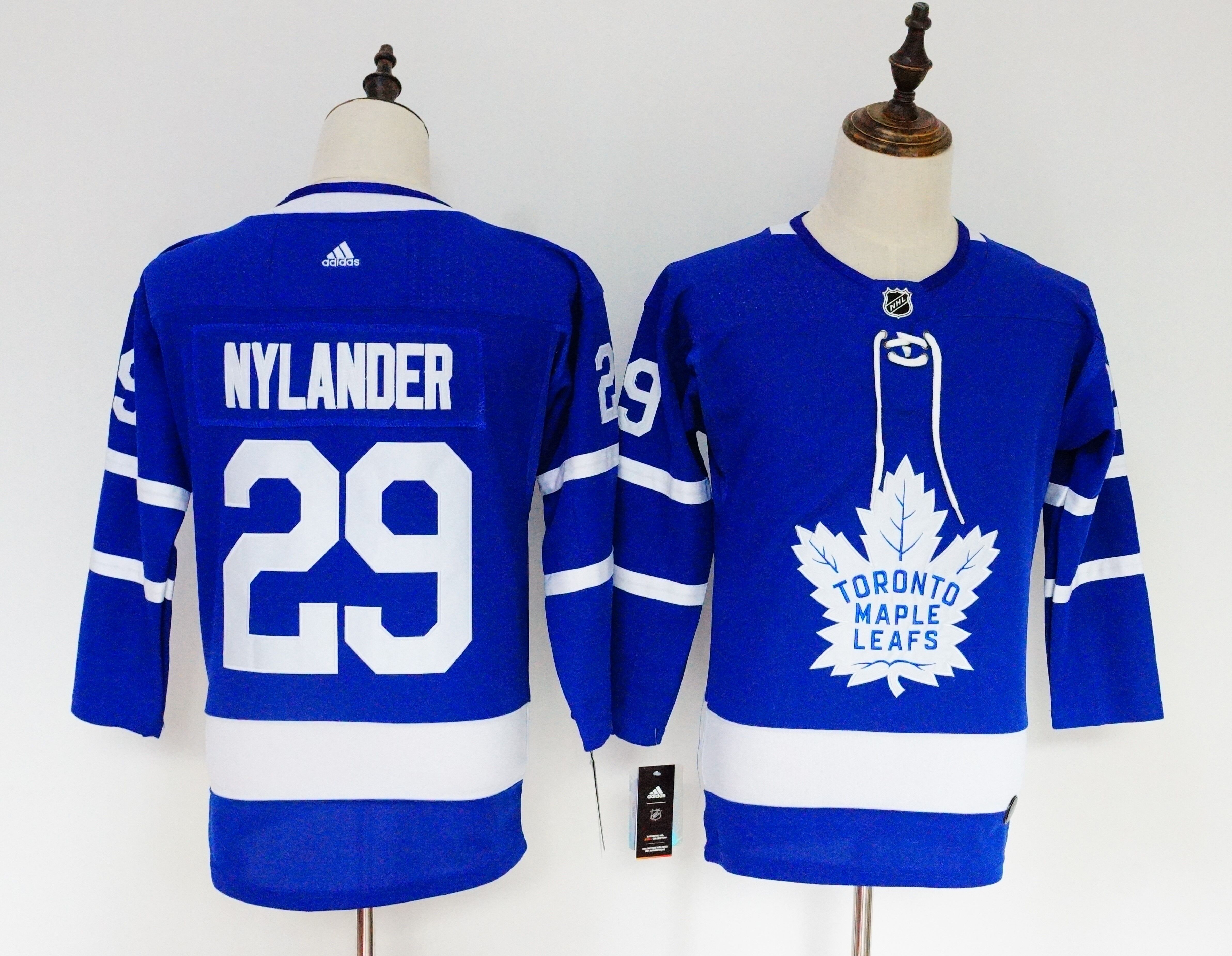 Women Toronto Maple Leafs #29 Nylander Blue Hockey Stitched Adidas NHL Jerseys->toronto maple leafs->NHL Jersey